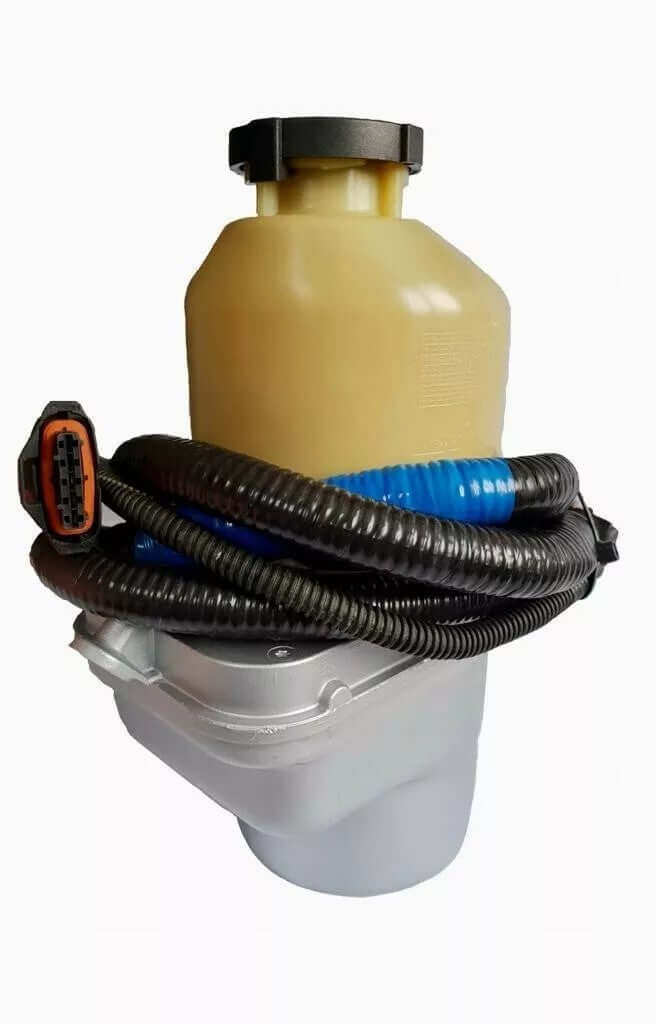 ELEKTRISCHE HYDRAULISCHE Pumpe mit Behälter und Schläuchen für Opel Meriva B in Blau, Generalüberholt, 95521950